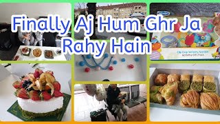 Baby K Sath Aj Hum Hospital say Ghar Ja Rahy Hain  alhumdulillah baby newborn [upl. by Morena480]