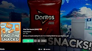 ASMR Roblox Find the Snacks [upl. by Novihc561]