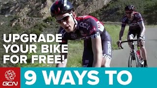 9 Ways To Upgrade Your Road Bike Without Spending Any Money [upl. by Longawa379]