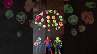 Spider man Vs Captain America dame tu cosita alian song hulk motu patlu set right head 🤪 viral [upl. by Eckart]