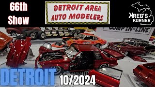 DETROIT AREA AUTO MODELERS 66th SHOW modelcars detroit [upl. by Eatnohs]