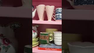 PANTRY TOUR Sweet treats thrift finds coffee mugs cookie jars dolly parton tea pots butterf [upl. by Rivi]