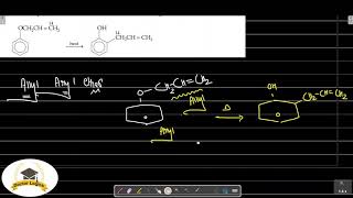 Claisen Rearrangement reaction with mechanism and tricks organic chemistry of allyl phenyl ethers [upl. by Finley346]