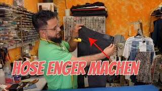 Hose am Bund enger machen👖 in 10 Min schnell und einfach Tutorial [upl. by Halilad]