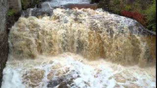 Gayle Beck Waterfall in Hawes [upl. by Matuag]