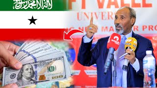 Dr Cabdiraxmaan Bayle oo reer Somaliland baraya Dhaqaalaha [upl. by Melany]