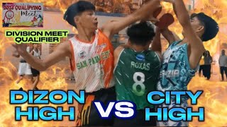 CITY HIGH VS DIZON HIGH  DIVISION MEET [upl. by Ennaylloh]