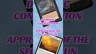 DEMONIC CONSULTATION  APPROACH OF THE SECOND SUN mtg mtgedh mtgcombo mtgcommunity mtgarena [upl. by Cofsky371]