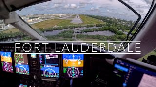 Fort Lauderdale Dusk Arrival [upl. by Harihs]