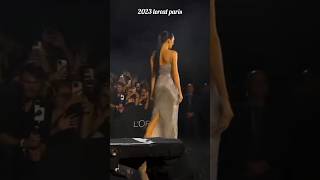 2023 vs 2024 Kendall walk for Loreal Paris ✨️💃 kendalljenner model fashion lorealparis fypage [upl. by Body]