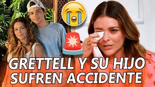 😭💔Grettell Valdez y su HIJO SUFREN FUERTE ACCIDENTE en carrera de Asia [upl. by Foster397]