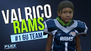 🏈 Unstoppable Force 1 6u Valrico Rams vs GP Hurricanes  Full Highlights Rams Clinch 366 Victory [upl. by Copp]