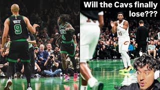 quotStill Undefeatedquot Cavaliers vs Celtics Highlights Reaction [upl. by Zere]