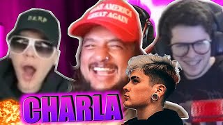 CHARLA EPICA El Bananero Bizarrap Lit Killah El Demente Marito Baracus Niko bizarro [upl. by Quince]