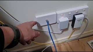 Changing a RJ11 or RJ12 to a RJ45 CAT5 or CAT6 wall mount Plus building a RJ12 to Cat5 cable [upl. by Corotto]