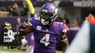 Dalvin Cooks Best Plays From Minnesota Vikings Week 5 Game vs Chicago Bears [upl. by Beniamino]