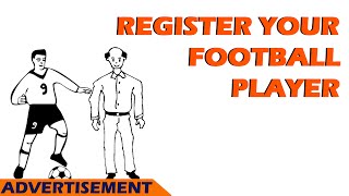 CRS STEP 2  Register Your Football Player ENGLISH [upl. by Airaet]