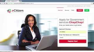 How to create an eCitizen account for Kenyan Citizens [upl. by Annehsat]