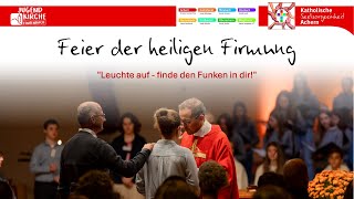 Livestream zur Firmung am Samstag 23112024 um 1700 Uhr aus der Jugendkirche Fautenbach [upl. by Timmons]