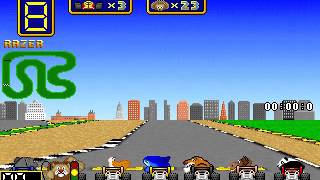 Wacky Wheels BeavisSoft MSDOS 1994 [upl. by Apollo]