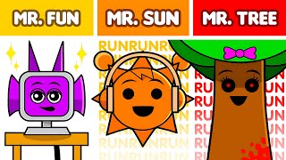 Incredibox Sprunki But Mr Fun Computer VS Mr Sun VS Mr Tree ALL Characters Comparison [upl. by Ranilopa]