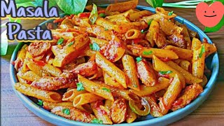 Easy Masala Pasta Recipe  Pasta Masala Recipe food tranding viralvideo [upl. by Acyre156]