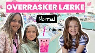 OVERRASKER Lærke med shoppetur🛍️ Normal HampM Glitter Bog amp Idé  haul💄🩷 [upl. by Dorian389]