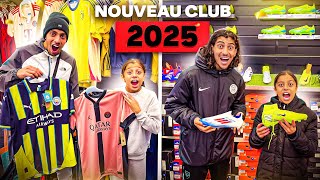 MYRIAM ACHETE SES AFFAIRES DE FOOT POUR SON NOUVEAU CLUB 2025 [upl. by Notnyw113]