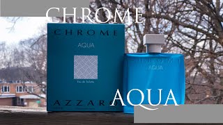 Azzaro Chrome Aqua  Fragrance Review [upl. by Joyan]