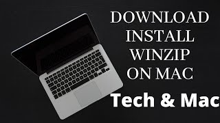 How to Download and install Winzip on Mac OS 2022 [upl. by Enirolf]