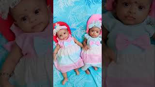 3 months vs 6 months Siaamp Tia baby cute twins funnycutebaby viralvideo love trending [upl. by Mloc505]