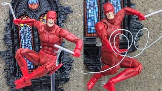 New Mafex Daredevil action figure review best figure of 2024 got mine at Titan Toyz [upl. by Darnell822]