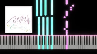 アイディスマイル  IDSMILE Project SEKAI PIANO TUTORIAL Sheet in the description [upl. by Aneis31]