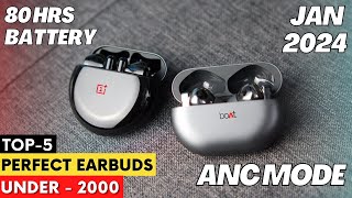 Top 5 Best Earbuds Under ₹2000 2024 ⚡ Best Wireless Earbuds Under 2000 ⚡ Best TWS Under 2000 ⚡ [upl. by Claybourne]