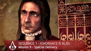 Assassins Creed The Ezio Collection  AC2  Sequence 1  Special Delivery [upl. by Ledairam]