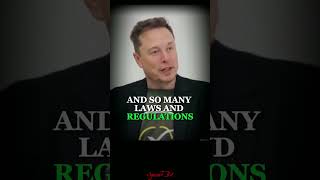 Elon Musk Navigating the Regulatory Maze 🤯💼 elonmusk shortspeeches shorts [upl. by Anilam]