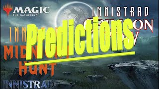 Innistrad Midnight Hunt amp Crimson Vow  Predictions [upl. by Kerwinn]