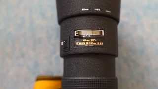 Nikon 80200mm 28 AFD focus speed [upl. by Silvio]