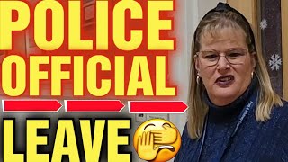 POLICE OFFICIAL SAYS FILMING ISNT ALLOWED 1ST AMENDMENT AUDIT North Berwick Maine [upl. by Eecak]