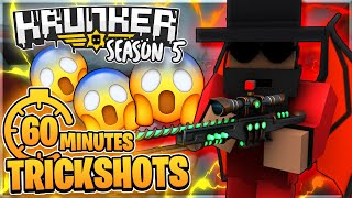 How Many Trickshots Can I Hit in 1 HOUR Krunkerio [upl. by Nowtna]