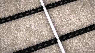 ProWarm Water Underfloor Heating Installation  Clip Rail Method [upl. by Till]