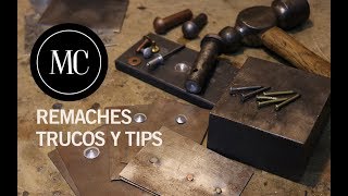 Remaches en frio Variedades trucos y tips [upl. by Rabelais14]