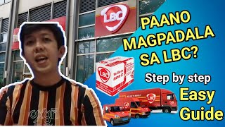 PAANO MAGPADALA SA LBC  SHIPPING SA LBC STEP BY STEP GUIDE [upl. by Anairda]