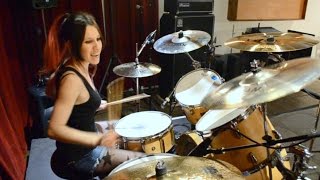 Slayer quotSouth of Heavenquot Drum Cover by Nea Batera [upl. by Katine]