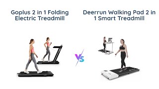 Goplus vs DeerRun Treadmill Comparison 🏃‍♂️🏋️‍♂️ [upl. by Arihaj]