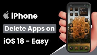 How to Delete Apps on iOS 18 [upl. by Atterrol90]