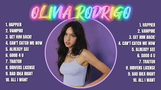 Olivia Rodrigo Playlist [upl. by Charil]