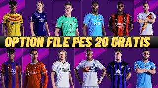 PES 2020  Next Season Patch 2024UPDATE OPTION FILE 2024 PS4 PS5  DOWNLOAD and INSTALLATION [upl. by Ennaegroeg]