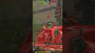 T57 VS TYPE 71 Tier X Heavy on World Of Tanks Blitz  WEAK SPOT HOW YOU KILL IT shorts wotblitz [upl. by Ateuqal]