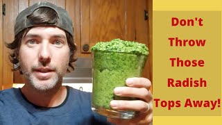 Yummy Recipe For Radish Green Pesto [upl. by Eran]